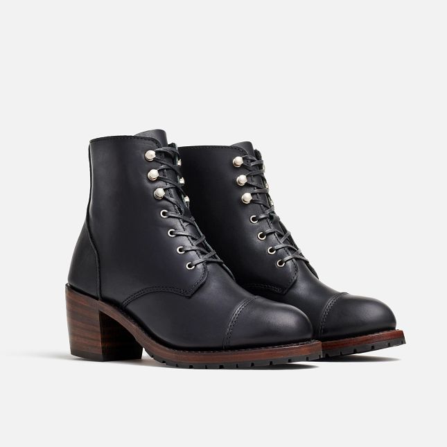 Red Wing Heeled Boot in Black Boundary | 67SIODYVK