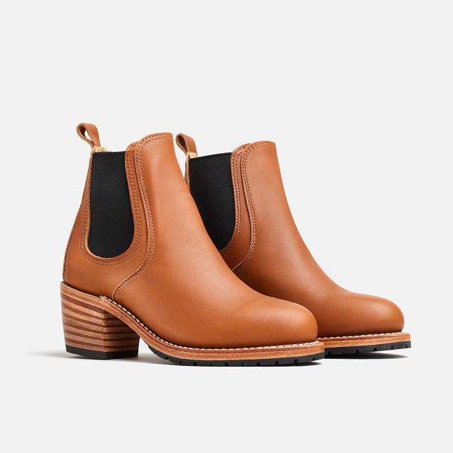 Red Wing Heeled Boot in Pecan Boundary Leather | 41SMGBKRL