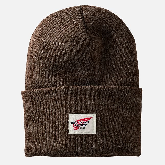 Red Wing Knit Watch Hat in Brown Heather | 56JCEFAZS