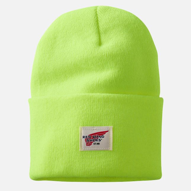 Red Wing Knit Watch Hat in Yellow | 17SAFUNBY