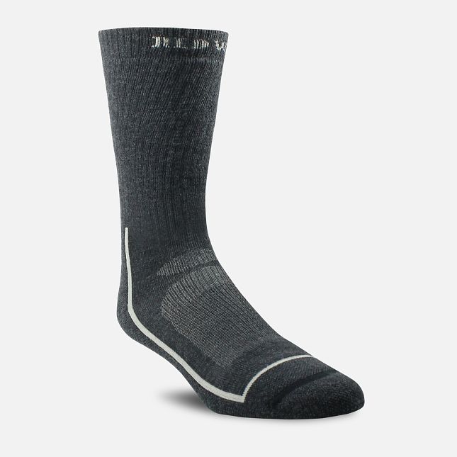 Red Wing Merino Wool Blend Crew Sock in Black | 05HLYWDFE