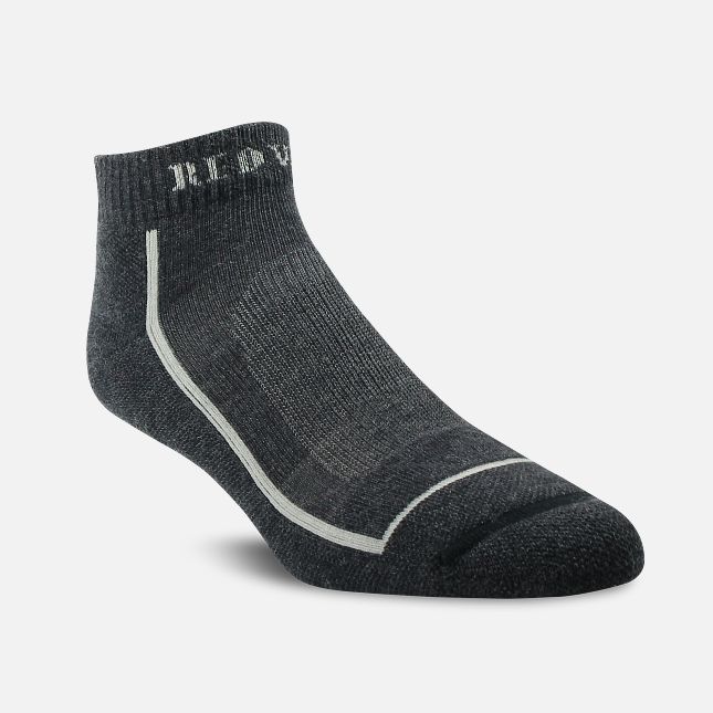 Red Wing Merino Wool Blend Quarter Crew Sock in Black | 15VAPNHGR