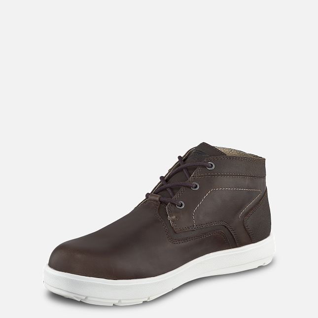 Red Wing Safety Toe Chukka White | 45TDABPFO