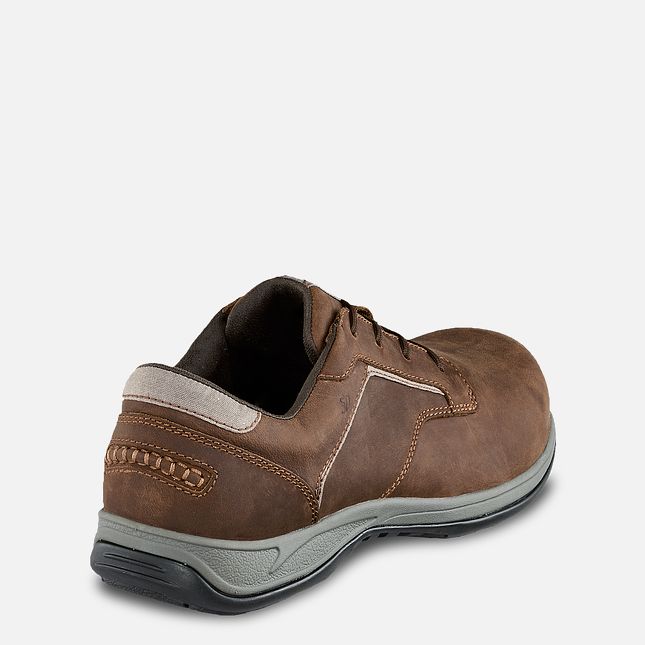 Red Wing Safety Toe Oxford Black | 21WBESIZJ