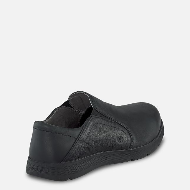 Red Wing Safety Toe Slip-On Black | 91NAGOMCP