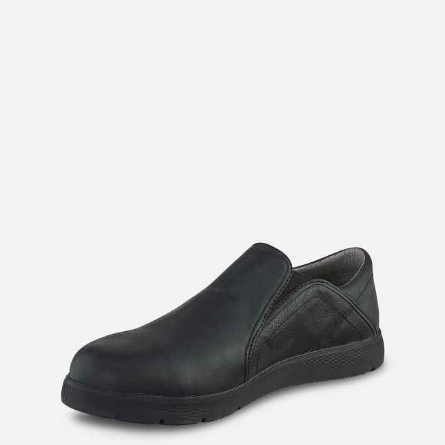 Red Wing Safety Toe Slip-On Black | 91NAGOMCP