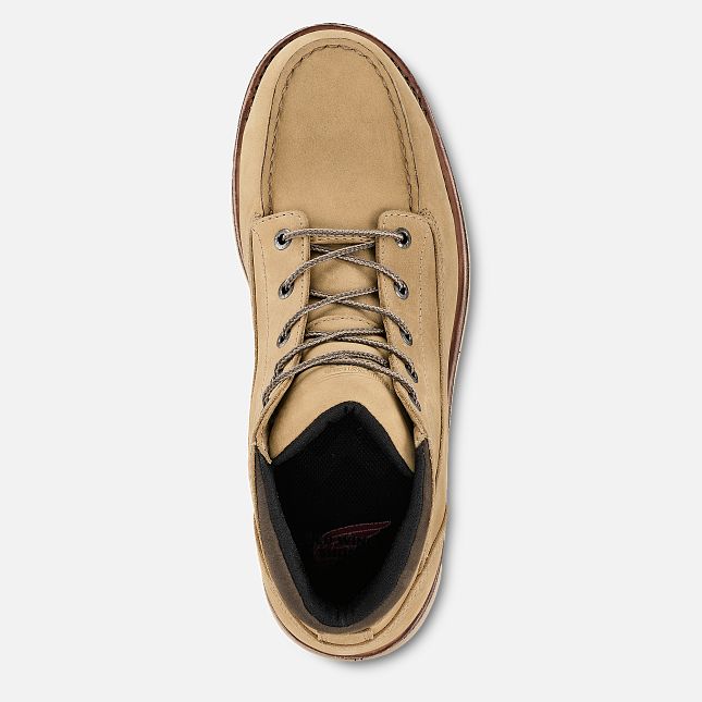 Red Wing Waterproof Safety Toe Chukka Tan | 51RELIJKO